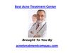 Best Acne Treatment Center