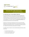 No Credit Check Loans- Get Loans Without Credit Check