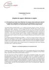 Adoption du rapport «Illettrisme et emploi» - COE