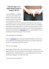 Tell Tale Signs Your Adult Dating Partner Is Going to Be Fat