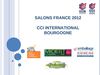 Programme Salons France 2012