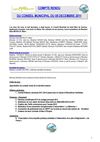 Conseil municipal du 8 décembre 2011