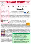 Parlons Sport - Février 2011