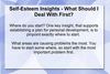 Self-Esteem Insights - What To Deal With 