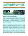 Lawsuit loans