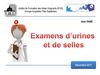 Surveillance et analyse des urines (2011)
