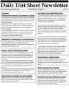 Daily Dirt Sheet Newsletter- December 28, 2011