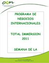 total immersion regional Huila 2011 
