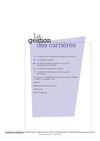 Gestion des carrières