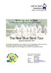 Evenementenplan The Real Blue Band Tour 2010