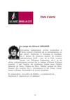 Etats d'alerte années 2010-2011