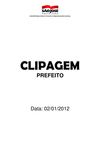 Clipagem Prefeito 02/01/2012