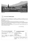 Bulletin municipal d'informations - spécial fin d'année 2011