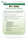 Formation Généalogie et patrimoine foncier - Module 2 - Droit des successions et patronymes (nouveauté 2012)