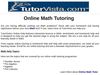 Online Math Tutoring