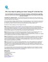 FPL's four steps for getting your home "energy fit" in the New Year