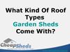 FAQ - Roof Types