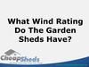 FAQ - Wind Rating