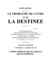 Le problème de l'être et de la destinée