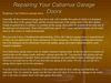 Repairing Your Cabarrus Garage Doors