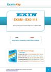 Free EXIN EX0-114 PDF