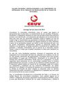 SALUDO SOLIDARIO Y REVOLUCIONARIO A LOS COMPAÑEROS DE SINTRAUNAL EN EL PROCESO DE NEGOCIACIÓN DE SU PLIEGO DE...