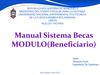 Manual Sistema Becas - Modulo Beneficiario
