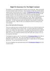 Right Pet Insurance for the Right Customer