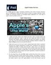 Apple iPad Tablet