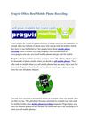 Pragvis Offers Best Mobile Phone Recycling
