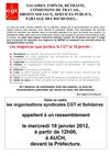 Mobilisons-nous pour NOS revendications !