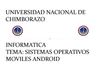 sistemas operativos moviles androides 