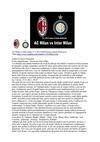 AC Milan vs Inter Milan 15.1.2012 SelMcKenzie Selzer-McKenzie