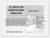 El Oficio De Administrador Deportivo