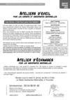 Planning des ateliers du Relais Assistantes Maternelles de la CC2V - janvier-février 2012