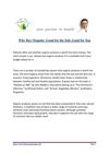 Why Buy Organic: Good for the Soil, Good for You