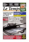 Le Temps d'Algérie Edition du Jeudi 19 Janvier 2012