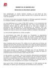 SOMMET DU 18 JANVIER 2012 Déclaration du Secrétaire général cgt-FO