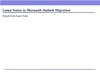 How to Convert Lotus Notes To Outlook