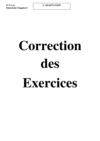 Correction des exercices adaptation