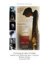 Catalogue des artistes - exposition 20 janvier 2012