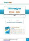 Free AVAYA 3600 Practice Test