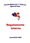 Regulamento Interno