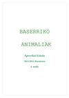 Baserriko animaliak