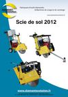 Catalogue Scie de sol 2012