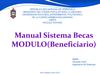 Manual Sistema Becas - Modulo Beneficiario Total