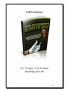 Golf Techniques Free e-Book!