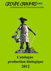 Catalogue production biologique caahmro groupe SAS