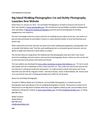 Big Island Wedding Photographer, Cat and Robby Photography, Launches New Website
