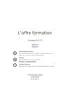 Gonzague DUCOS - Offre de formation